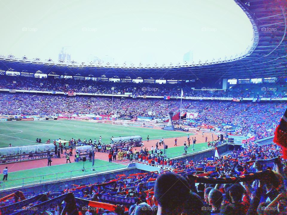 Not Argentina, Not Chelsea... THIS IS AREMANIA, The Greatest Supporter AREMA FC Indonesian Football Club.