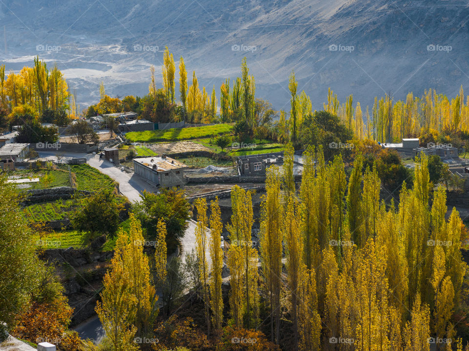 Hunza valley of Gilgit baltistan