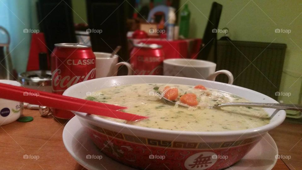 Soup, Food, Dinner, Bowl, No Person