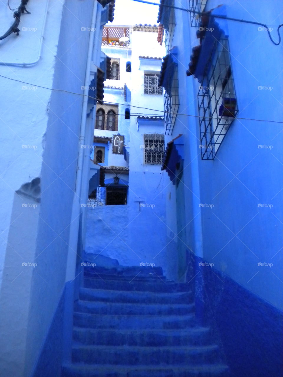 morrocan blue street