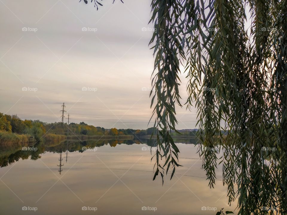 A silent autumn evening