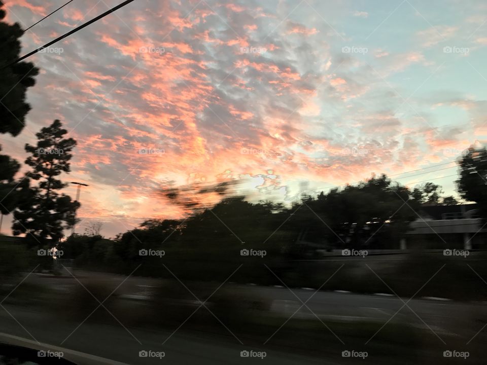 Sunset in El Segundo
