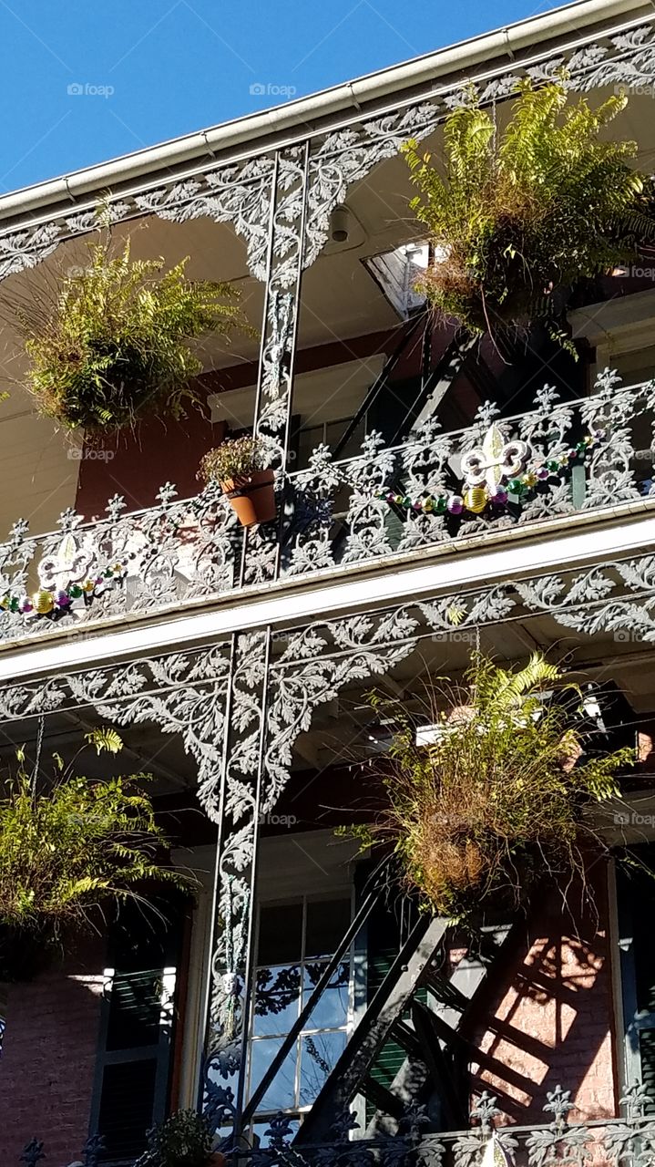 New Orleans balcony