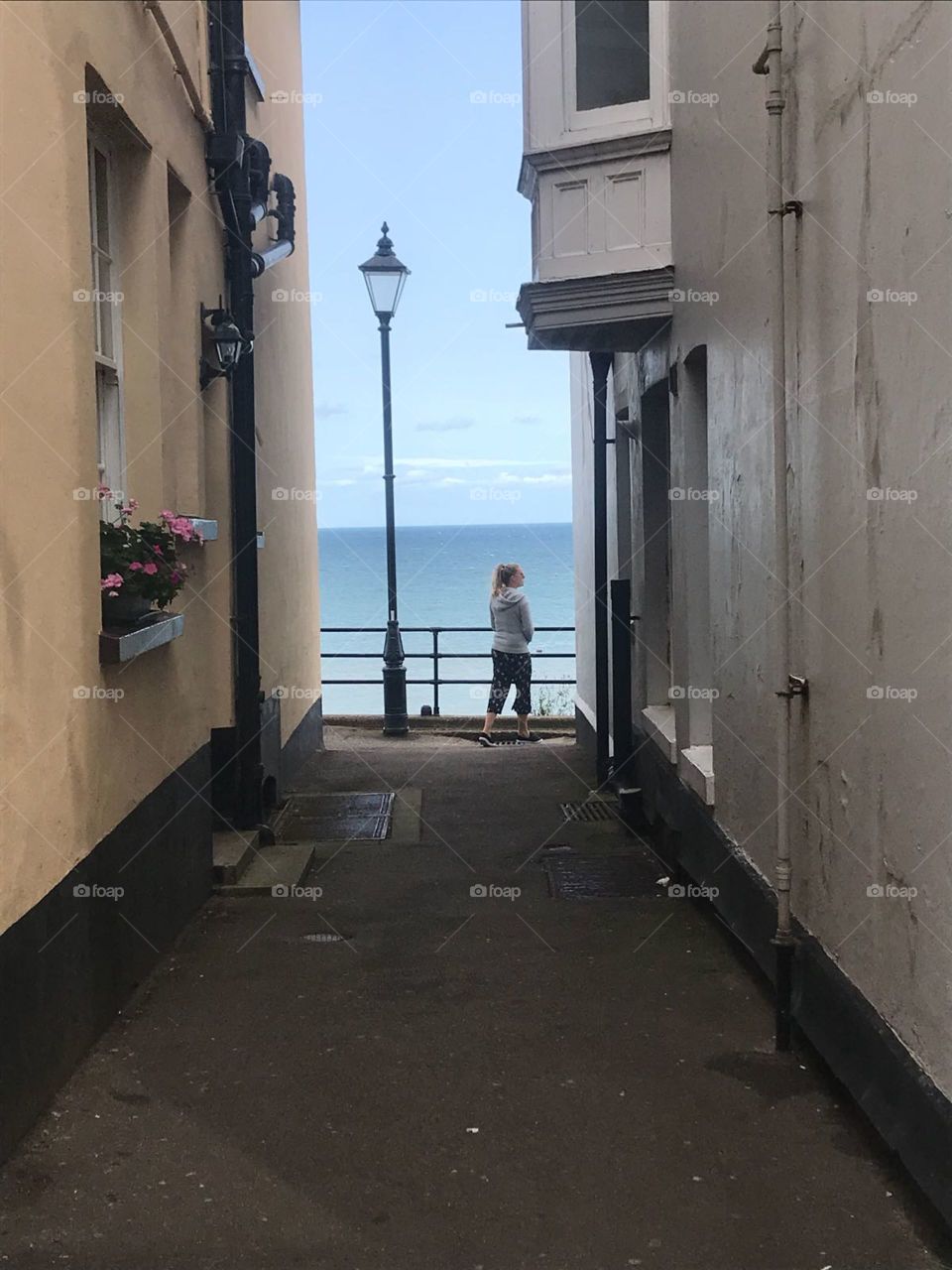 A walk by the sea