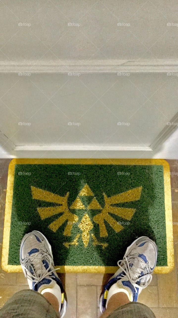 Zelda door mat