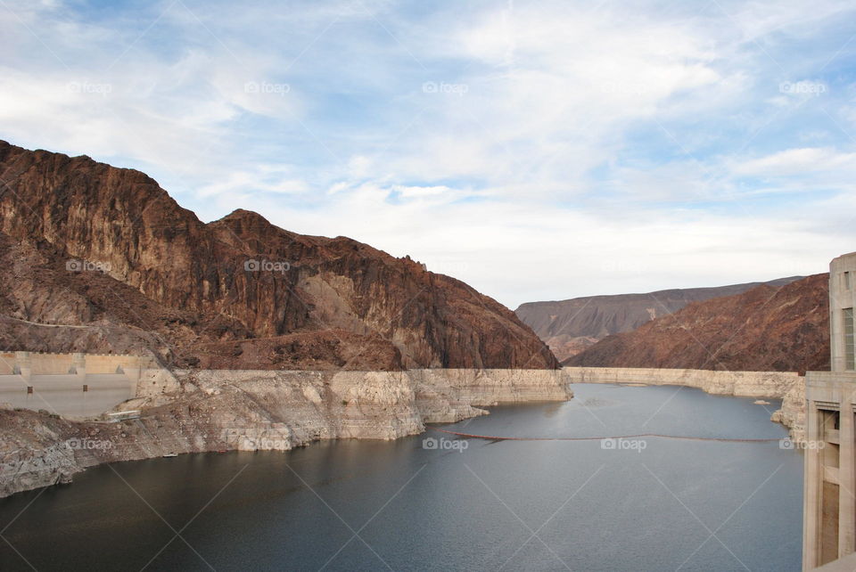 View of Hoover Dam, Nevada