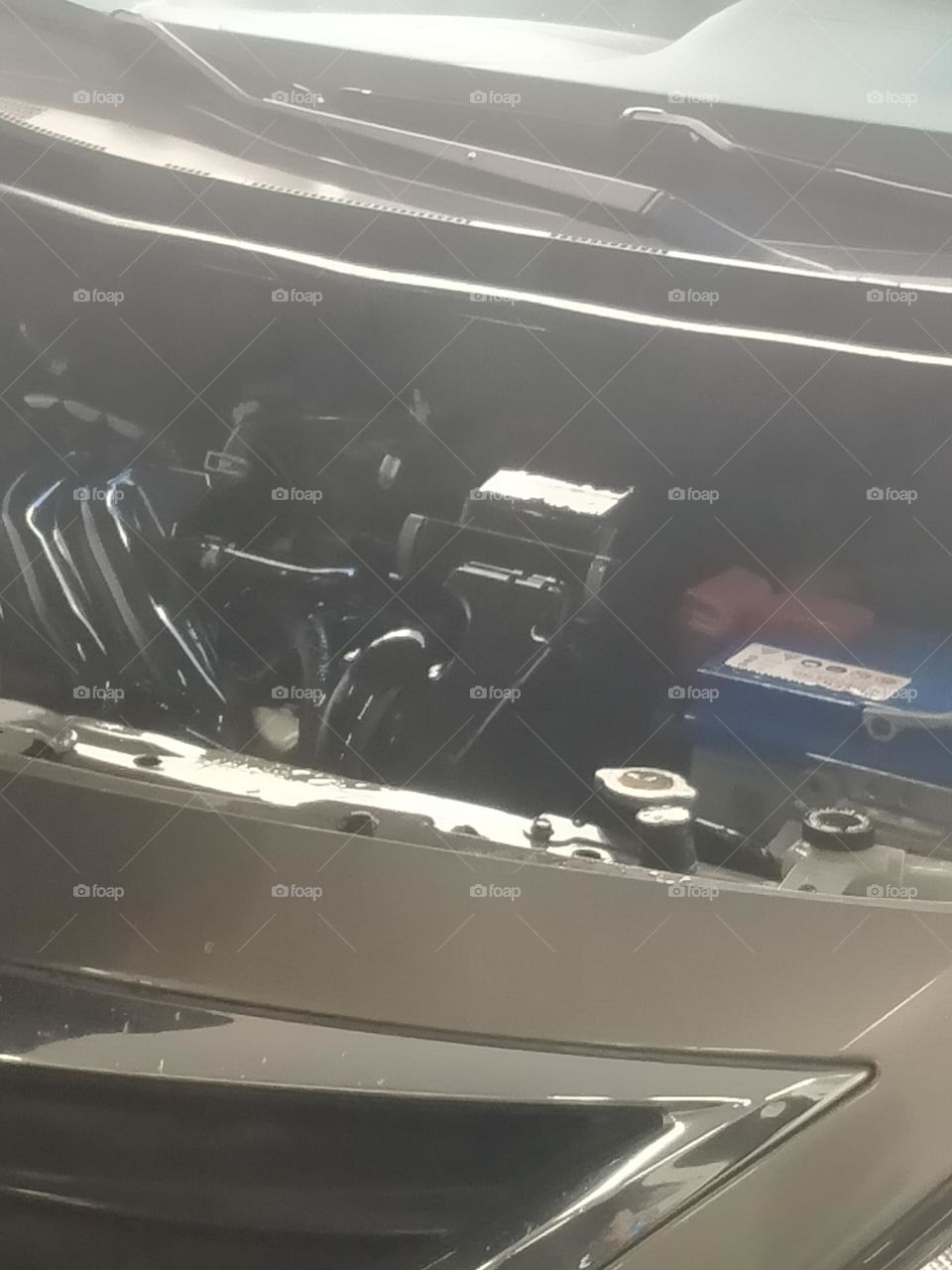 Car engine and cleaning