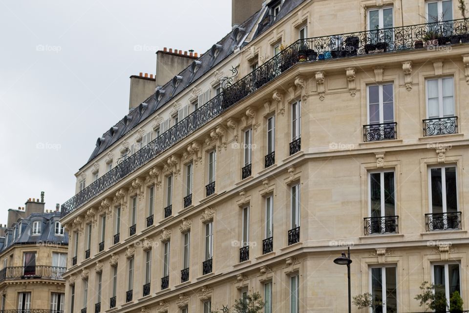 facade of an building