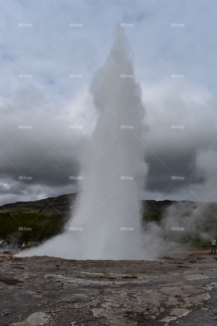 Geyser - Geysir - hot spring