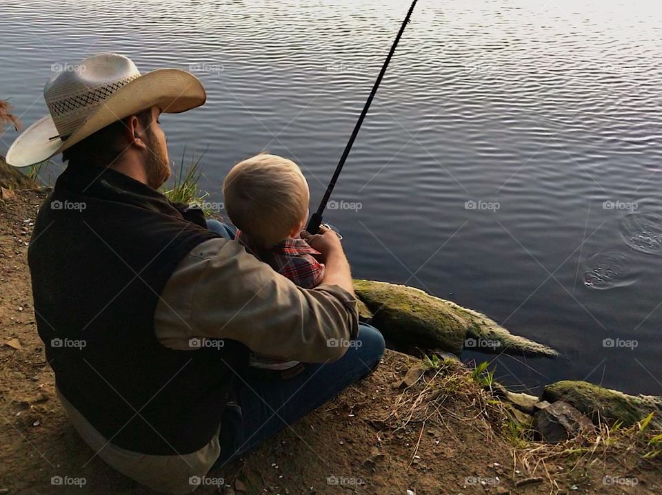 Father & Son fishing