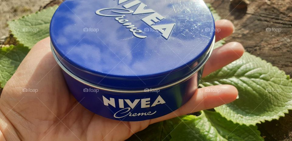 Nivea cream, beauty product and skin care.