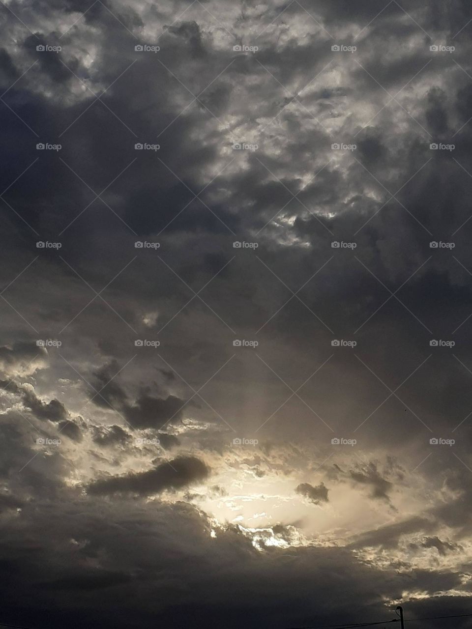 nubes anuncian la tormenta