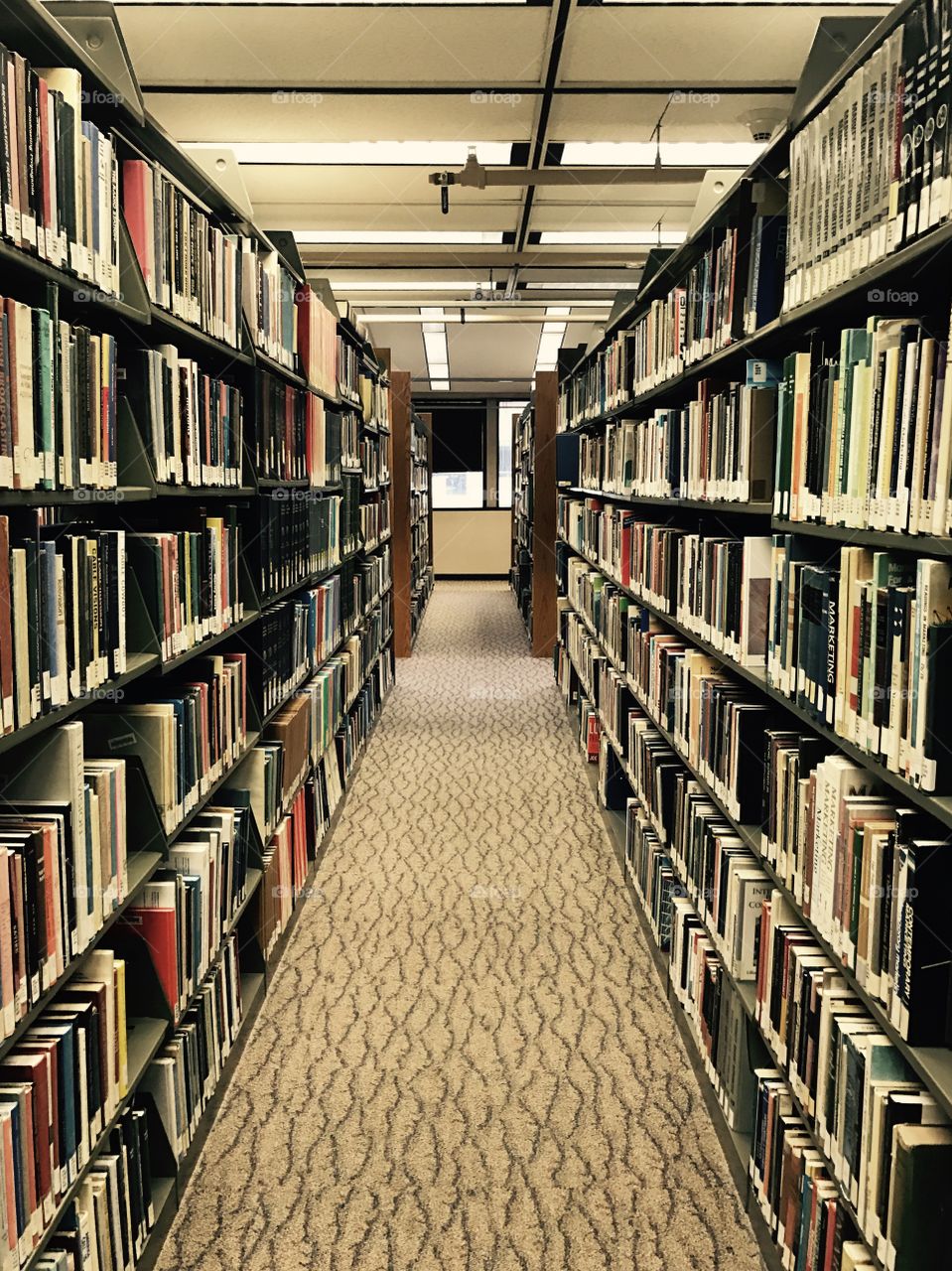 UTD Library Stacks