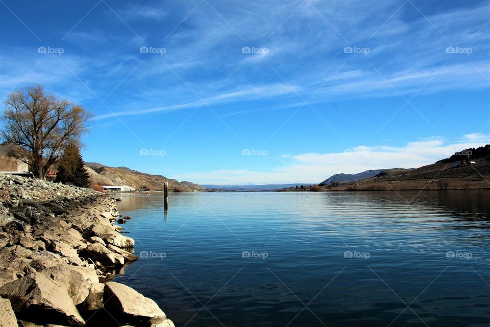 Scenic view at Pateros Lake