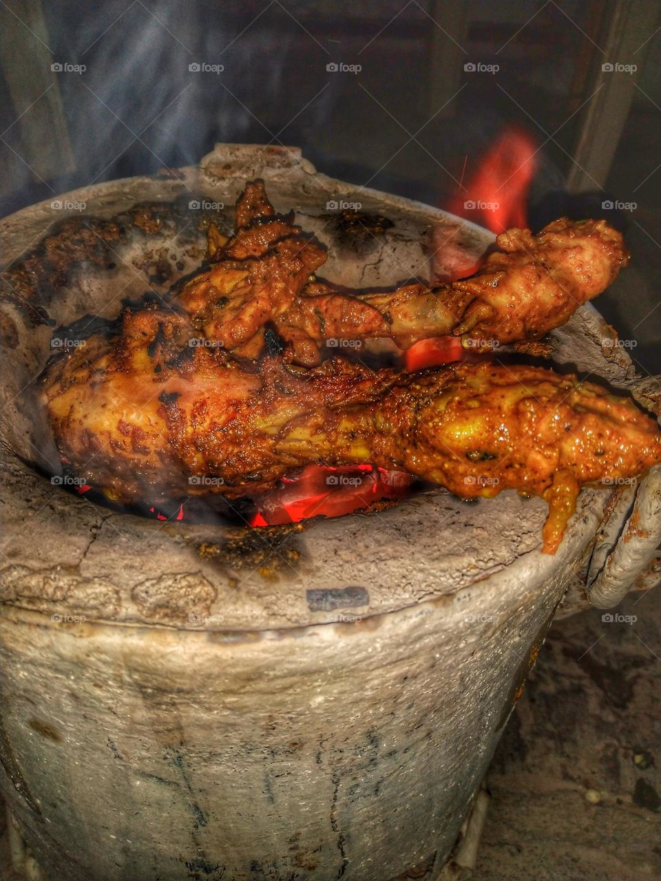 Isn't it tasty 😋🤪 Homemade rosted chicken 🍗