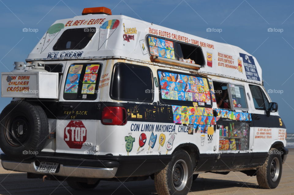 Ice cream truck