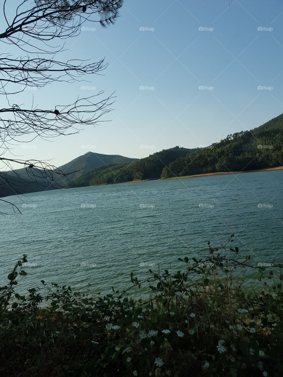 River "Lago Azul" - Ferreira do Zezere in PORTUGAL