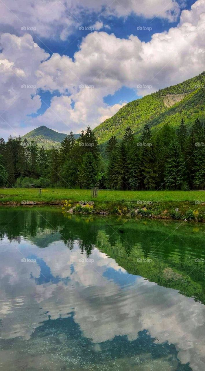 Water-the mirror of the nature