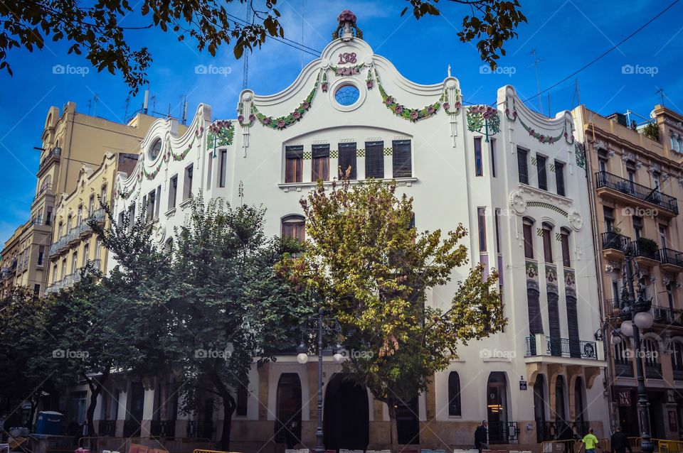 Edificio ferrer, valencia, spain