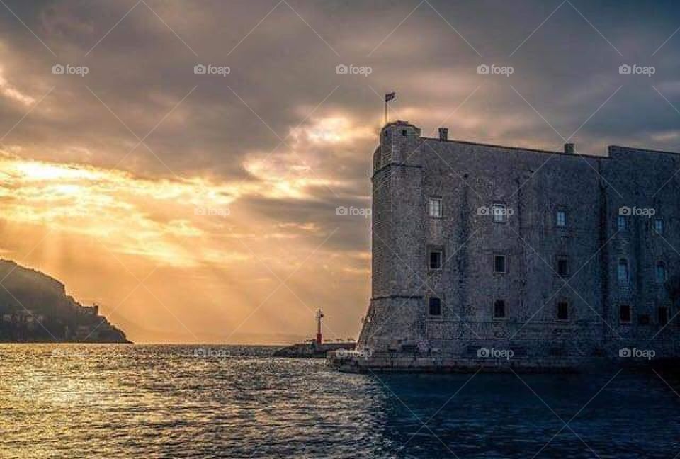 Dubrovnik city from Croatia