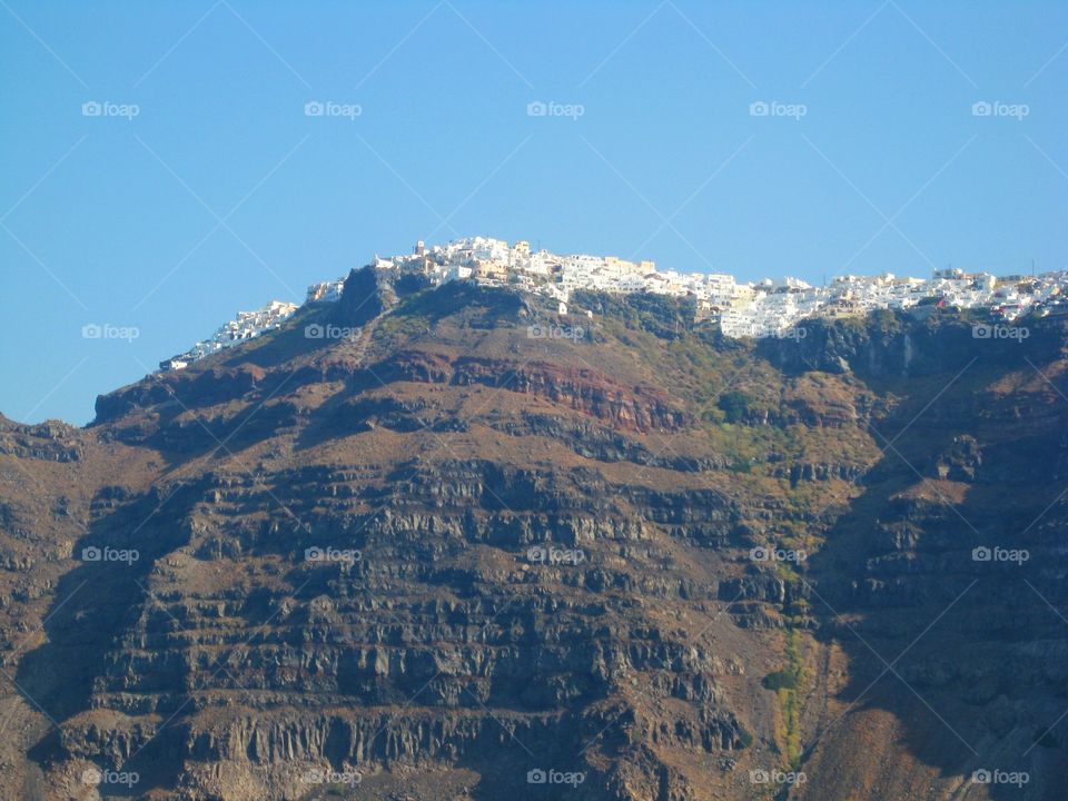 Santorini island