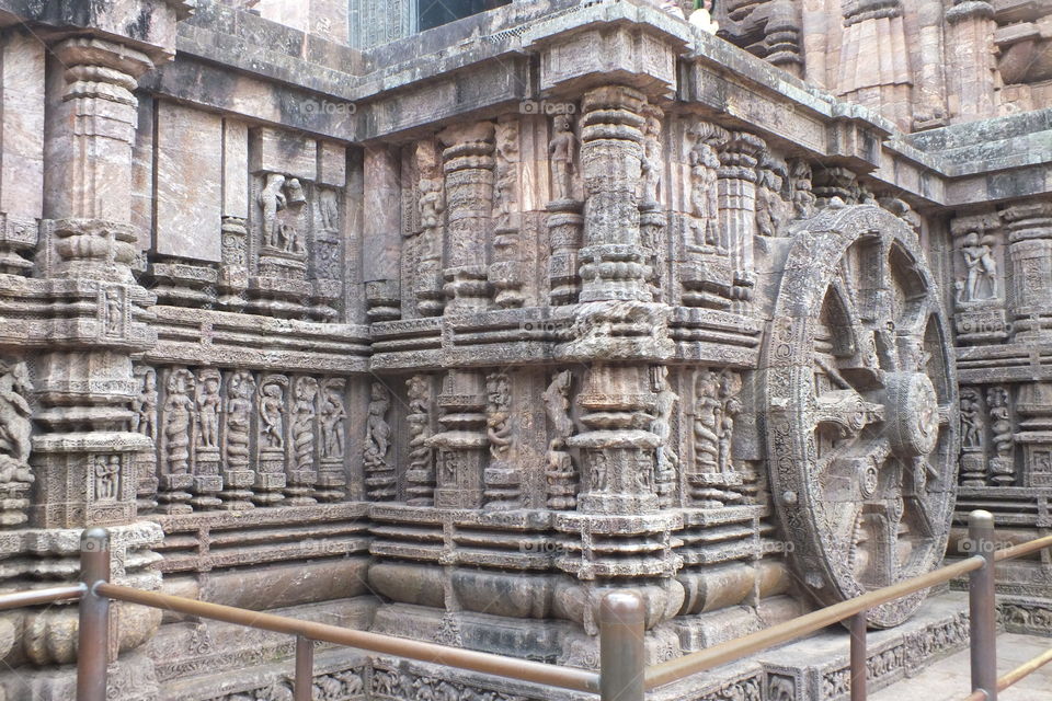 Beyond the imagination of stone crafted art, suntemple, india