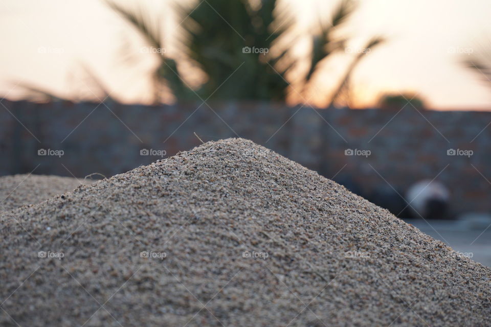 sand pyramid