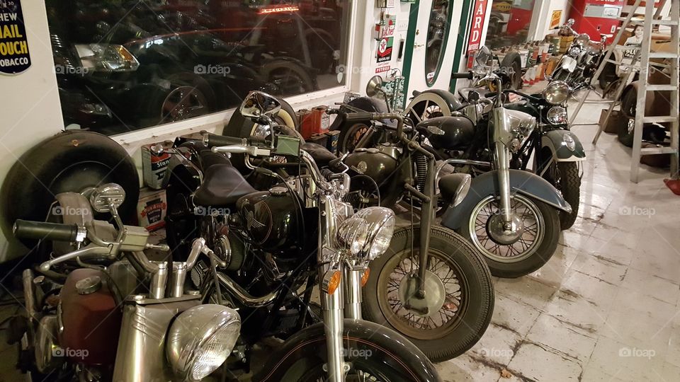 vintage harley collection