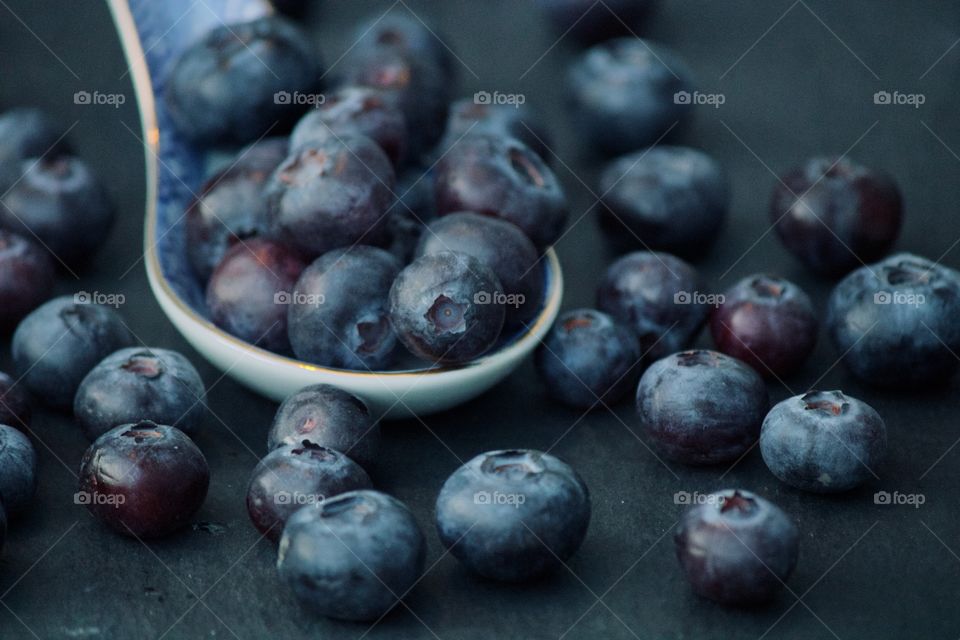 Blueberries from the garden 