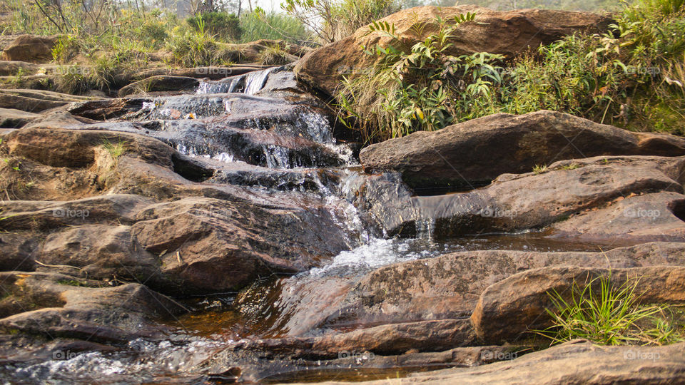 Waterfall from Minas Gerais, Brazil.