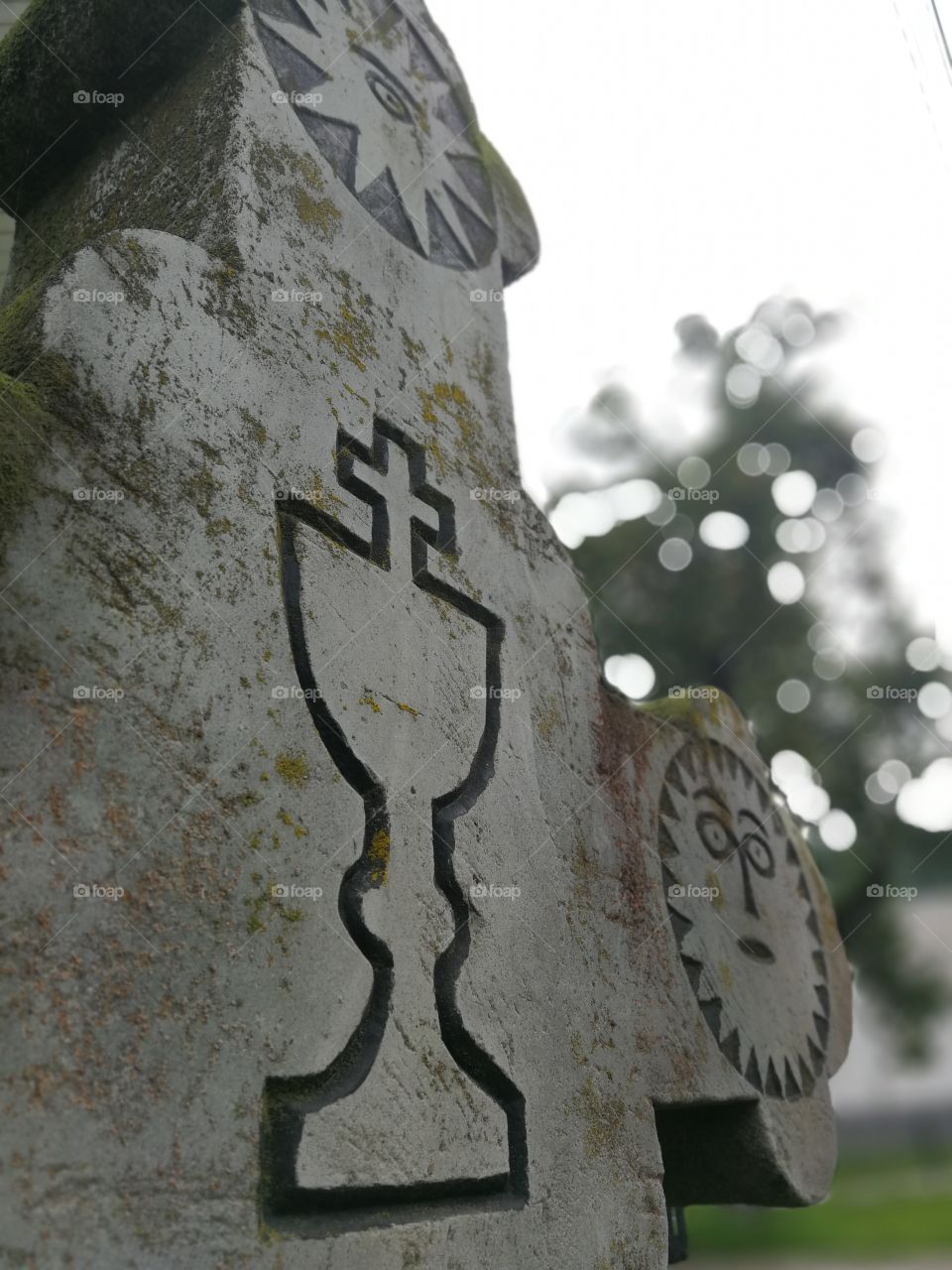 Old cross in stone!