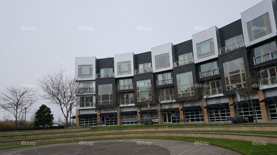 urban apartments built above business