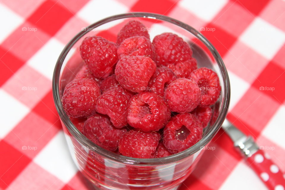 Red Raspberries 