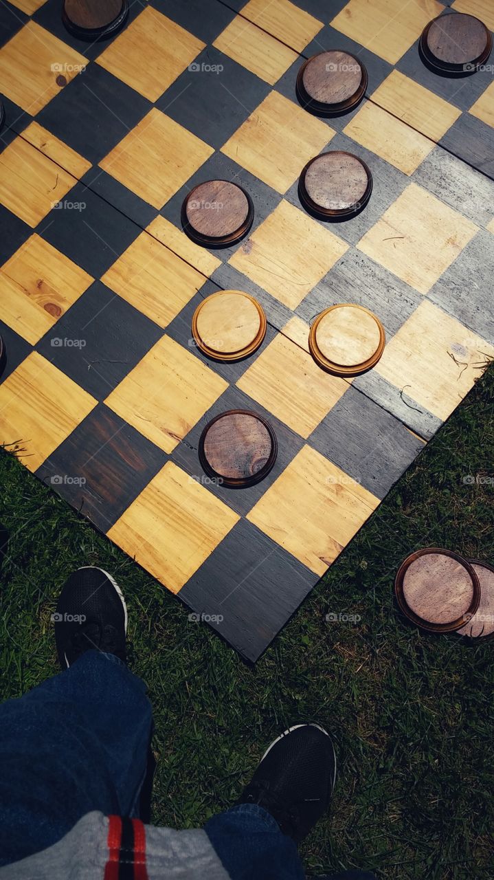 Checkers in the park