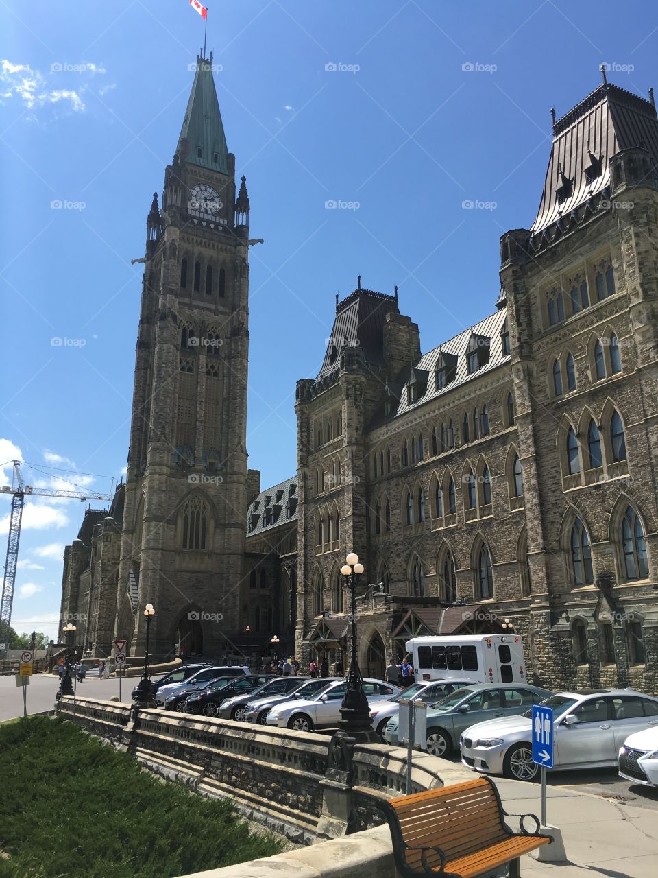 Parliament building in Ottawa 