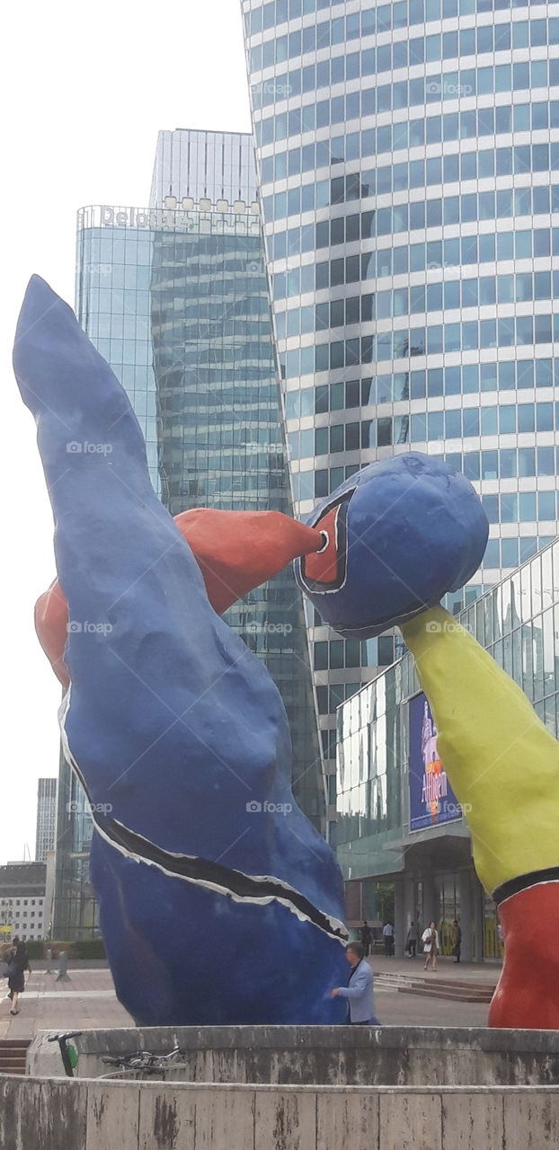 buildings in la defense Paris