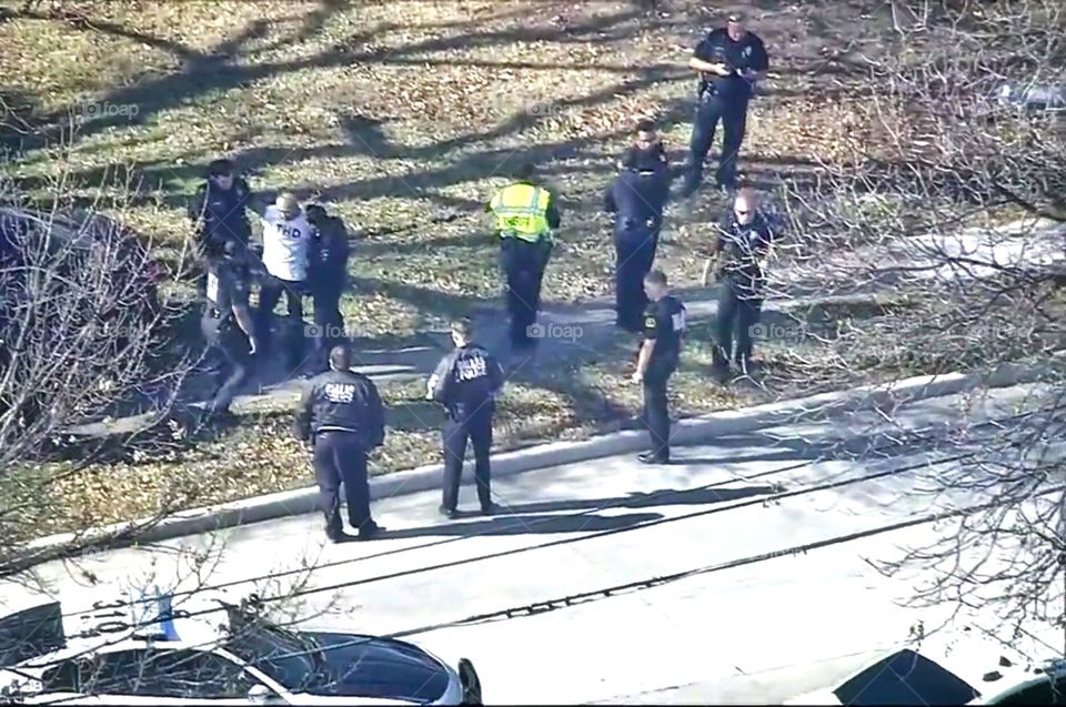 Dallas, Texas high speed chase suspect captured 👮‍♀️