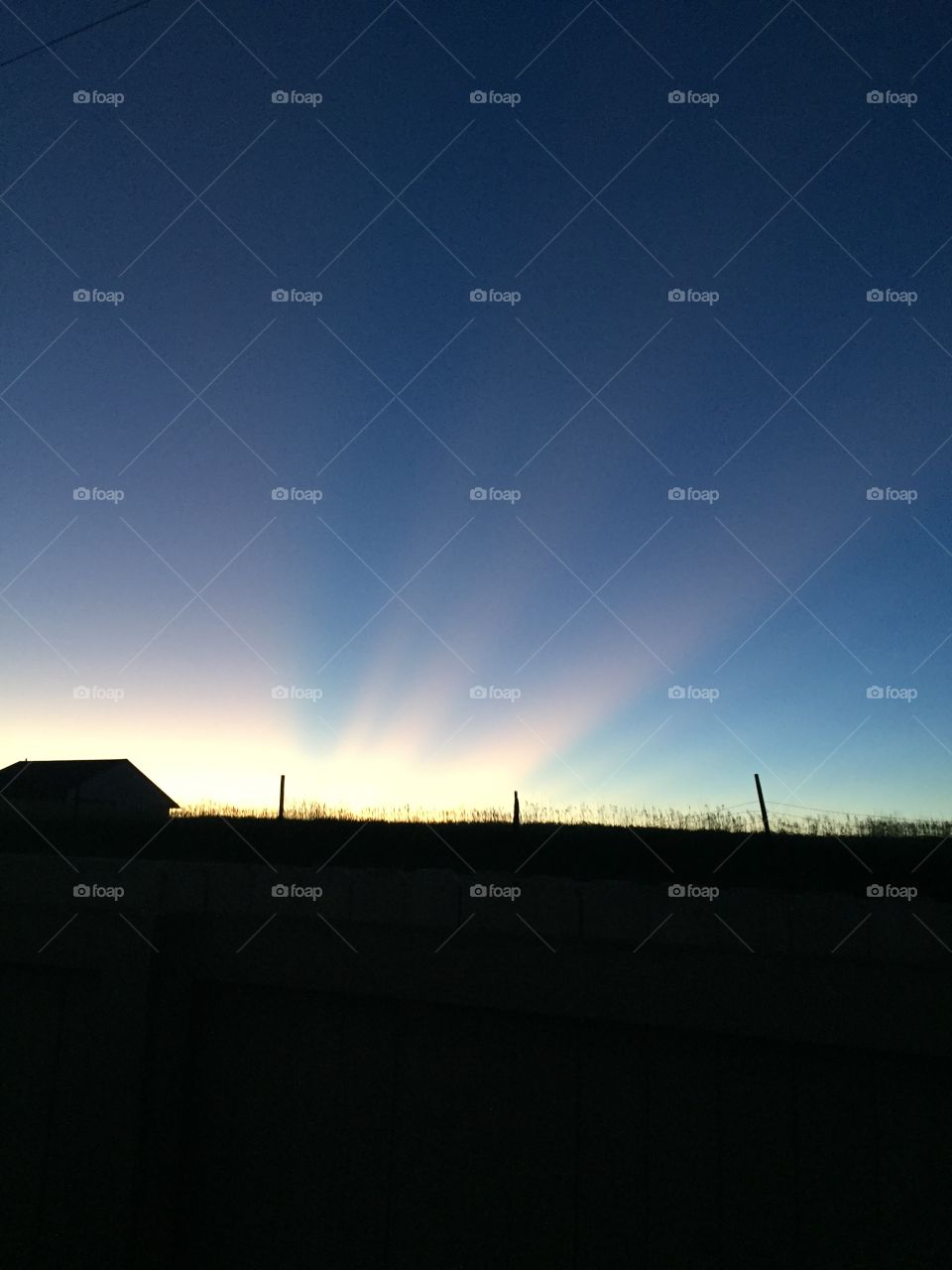 Spectacular Sunrise in Colorado 

