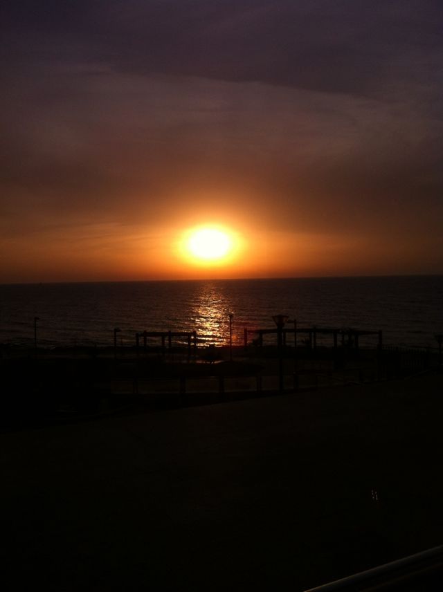 Sunset at the beach