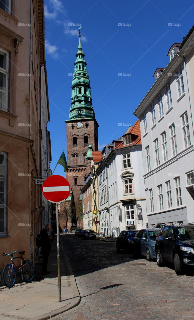 Copenhagen street.. Copenhagen street.