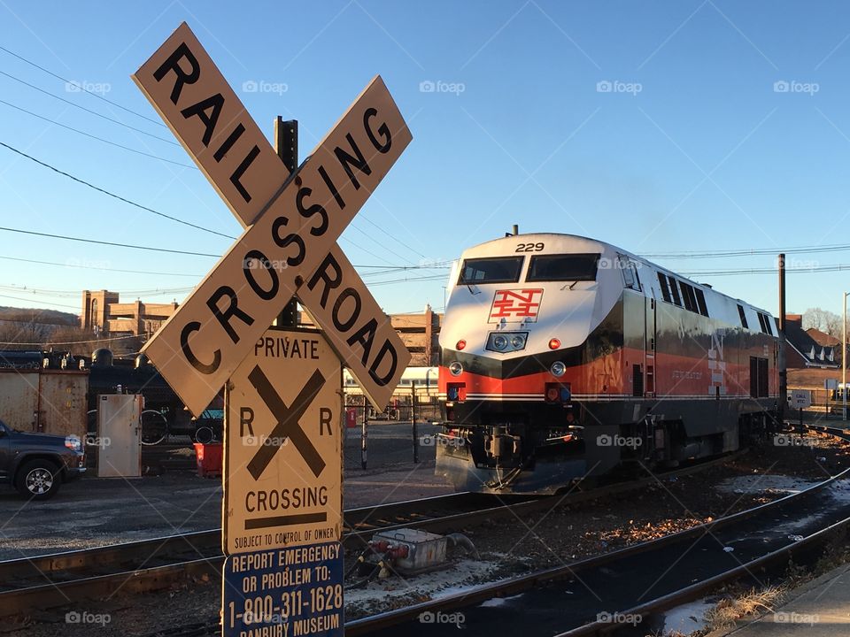 Railroad crossing