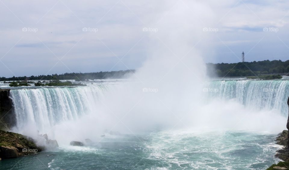 Niagara falls during the day