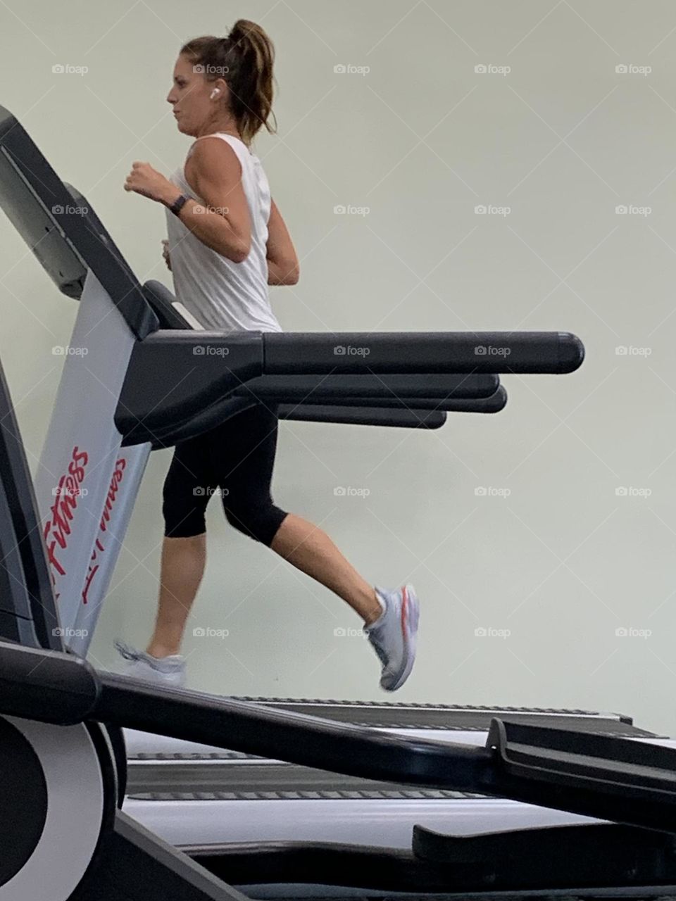 RUNNING ON TREADMILL 