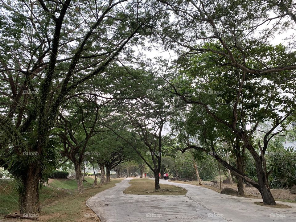 Jogging track in Batu Uban
