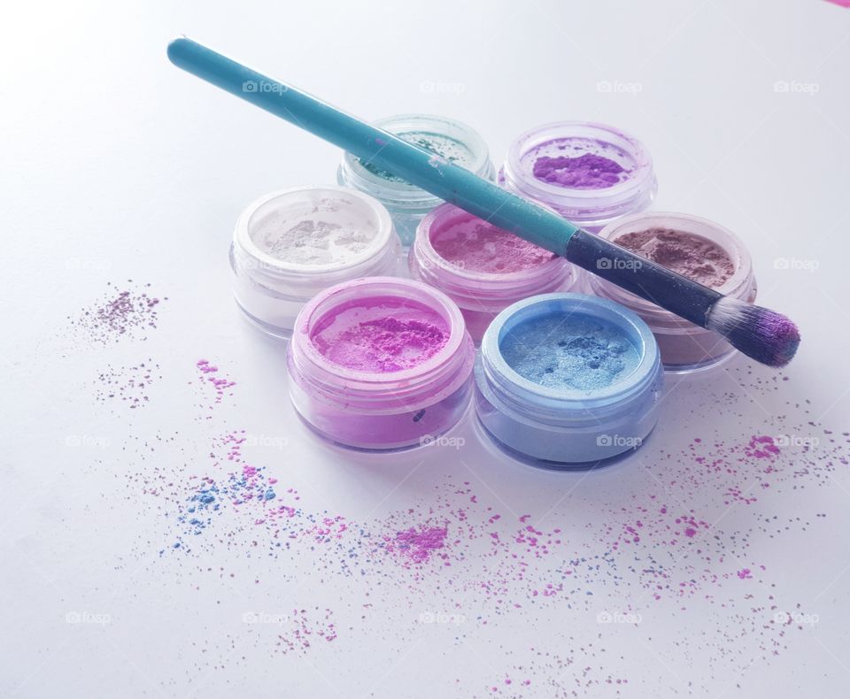 Eyeshadows#brush#colors#makeup#beautiful#product