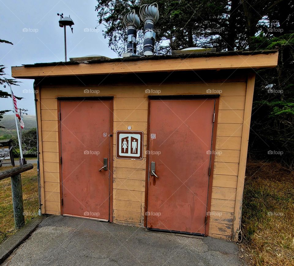 Central California Outhouse