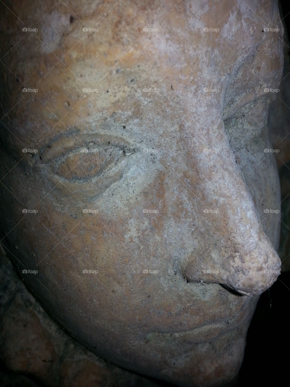 ancient face