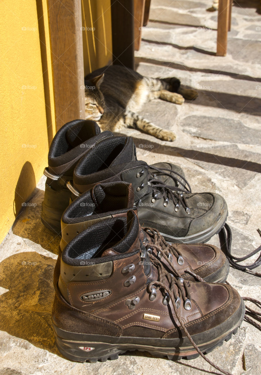 Hiking boots