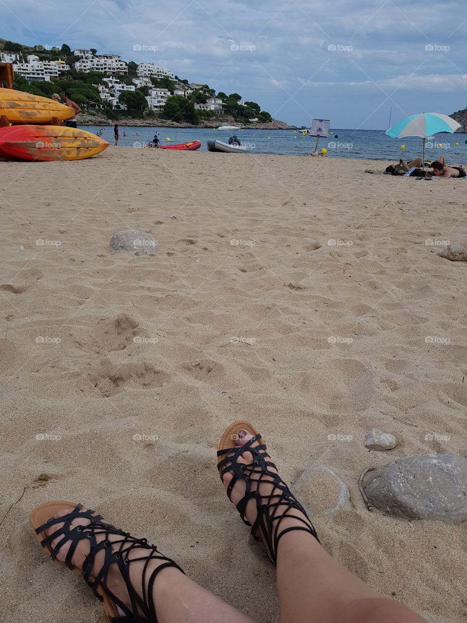 Costa Brava holiday summer