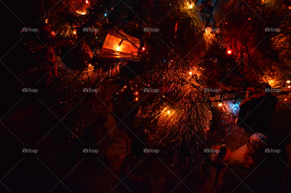 New year, winter, holiday, gerljandy, toys, spruce, tree, Christmas, Christmas background,